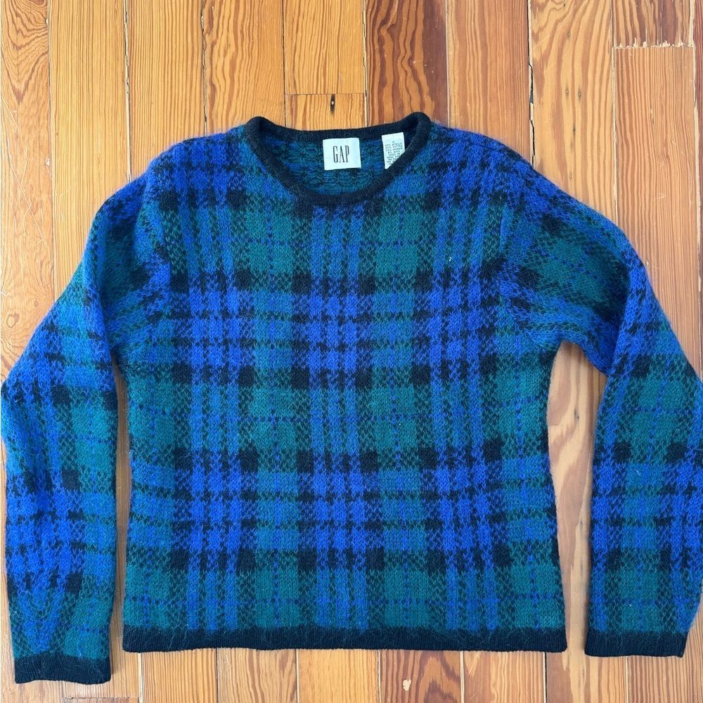 Gap Vintage Plaid Sweater